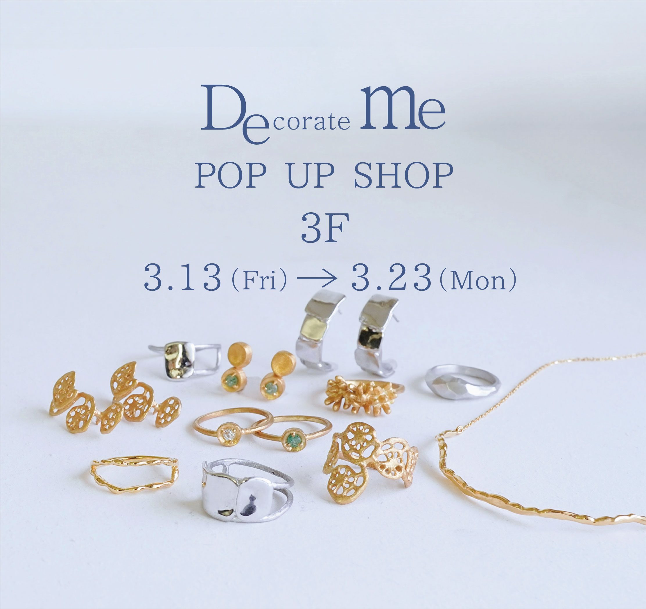 デコレイトミー POP UP SHOP 画像