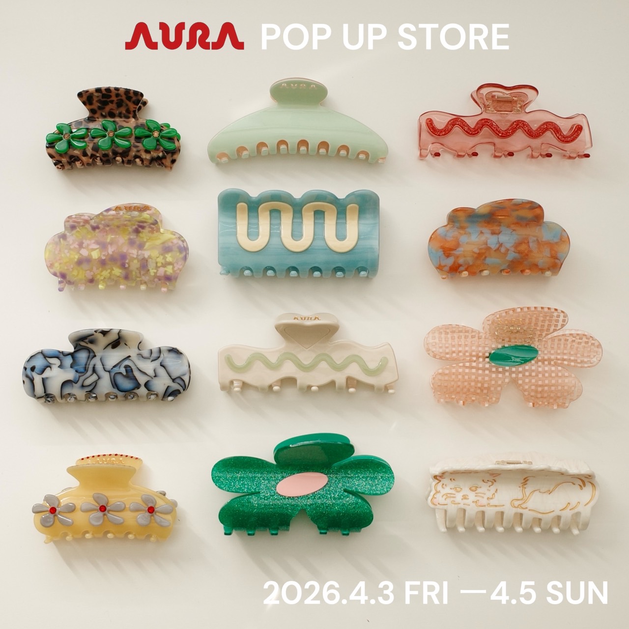 AURA POP UP STORE 画像