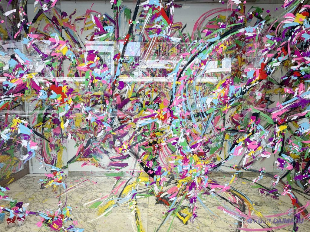 正規品 conix コニックス京都藤井大丸個展ペイント版画 Wisteria museum | 藤井大丸の新たな”深化”への挑戦